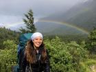 A rainbow after a heavy rain!