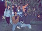 We explored a corn maze for Halloween (October 2020)
