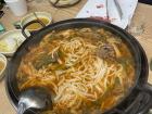 This is Shabu-Shabu (샤브샤브). People say it is named after the sound the beef makes when you cook it in the soup!
