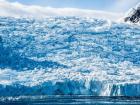 An Antarctic glacier meets the ocean