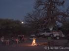 My favorite camp site of the trip, in the middle of nowhere in central Botswana!