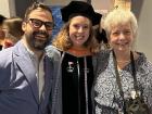 Molly: I recently graduated from Columbia School of Nursing with my doctorate. This is my husband and my mom at the graduation ceremony with me!