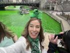 Shelley: Here in Chicago, it’s a tradition to dye the river green for St. Patrick’s Day each March