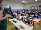 A typical French classroom, not as decorated like U.S. classrooms but very similar, right? (photo credit: Reuters www.voanews.com)