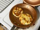Arepas Colombianas, deliciously crispy white corn cakes made with cheese