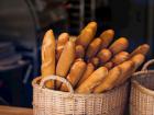 Yummy fresh baguettes