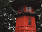 The Rokkendai tower at Tetsugakudo Park