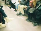 All sorts of people use the train system