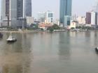 Our first view when we arrived in Ho Chi Minh City, Vietnam