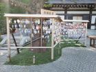 "Ema" (prayer or wish plaques) with people's written wishes hung at Hasedera Temple, Kamakura