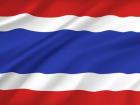The flag for the country of Thailand