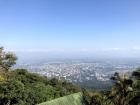 A view of Chiang Mai from higher up in the mountains
