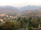 Mountains and the town of Mae Hong Song