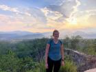 At Pai Canyon during the rainy season