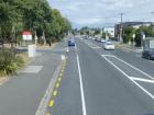 The view from the top of a double-decker city bus in Hamilton