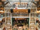 The interior of Eataly, a culinary megastore in Rome