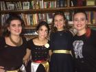Corina, Elisa, me and Lia getting ready for a Carnaval night!