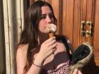 Eating gelato in Rome!