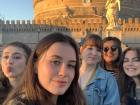 My friends and me in front of Castle St. Angelo, near my school