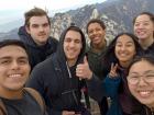 Clear skies with my friends at Huashan Mountain