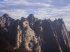 A beautiful view of the Huashan landscape