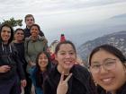 My friends and me at Huashan Mountain