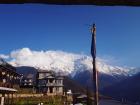 This mountain rises up from a fault line in a river-valley thousands of feet below its peak