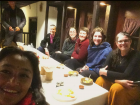 Our goodbye dinner in Kathmandu with our new friends from Nepal and Austrailia