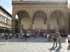 Piazza della Signoria near the Uffizi Art Museum