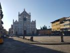 The empty streets of Florence