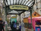 In Paris, most people take the "Metro"