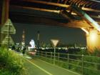 Han River at night, a popular hangout spot for young people in Seoul