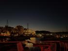 An evening view from the piers of Eilat, the closest city from Kibbutz Ktura