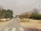 Since a storm was approaching, the mountains on the Jordanian side of the Arava Valley were not visible