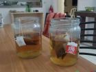 A tea talk I had with the first friend I met!