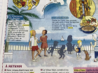 A page from my French textbook talking about all the things to discover in Nice
