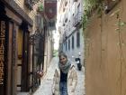 Me in a narrow street of Toledo