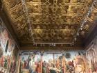 Ceiling in Toledo's cathedral with a Muslim influence