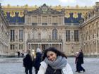 Me in front of the Palace of Versailles