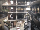The Hive building on campus was designed with large openings to allow cool breezes of air to circulate within the building