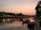 On our last night in Hoi An, I captured this magical moment of the sunset behind some boats stationed on this canal