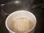 Boiling the ramen
