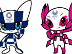 The two mascots for the summer Tokyo Olympics this year
