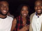 Myself, Roxane, and Paul at Rox's 18th birthday party