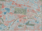  Here you can see how this map combines temperature data with redlining data