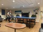 Playing ping pong is one of my favorite things to do when I'm off-duty