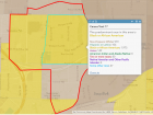 Predominant race map of Old Fourth Ward, Atlanta, GA