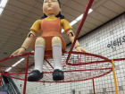 This creepy little girl was the size of a house!