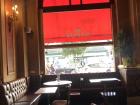 Inside a Viennese cafe, where you're likely to find pumpkin soup on the menu!