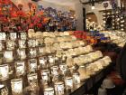 Booth that sells candle holders